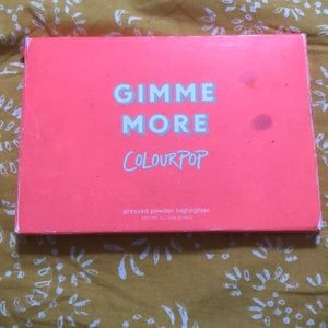 ColourPop highlighter pallet “Gimmie More”